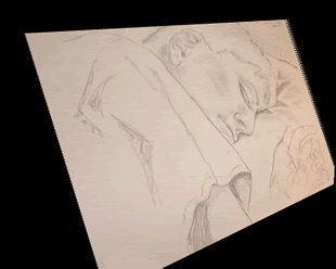 Aaron Sleeping, drawing by Jeanne Eickhoff © 2007 All Rights Reserved